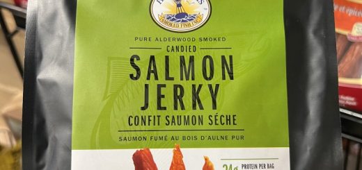 캐나다 귀국 방문 기념품 Salmon Jerky